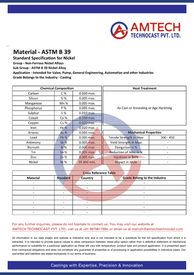 ASTM B 39